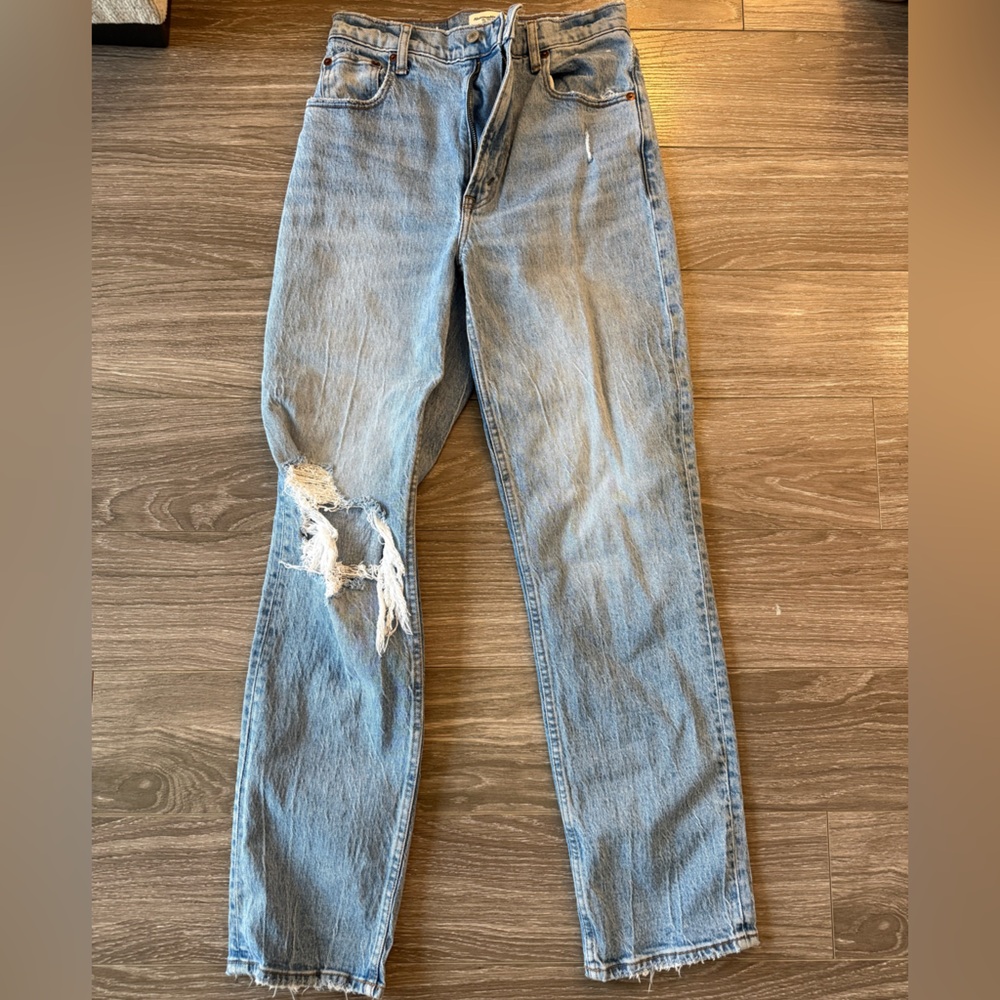 Abercrombie & Fitch 90s straight ultra high rise Jeans